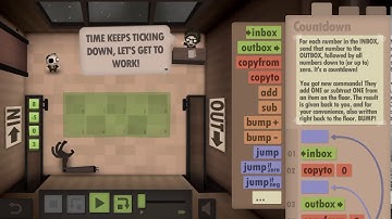 Human Resource Machine | Year 19: Countdown