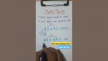 Maths Tricks Maths Puzzles #maths #mathematics #shorts #youtubeshorts #mathstricks #mathtips