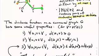 MATH 474 - Section 4.1 Properties of Distance