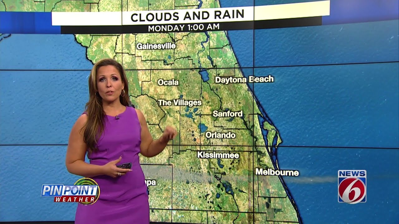 Warmer temps, plenty of sunshine in forecast for Monday - YouTube