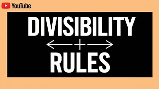 Master Divisibility Rules in Minutes! | Easy Math Tricks for Quick Calculations