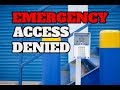 Access Denied! Closed For Emergency! $900 Spent On Abandoned Storage Units.