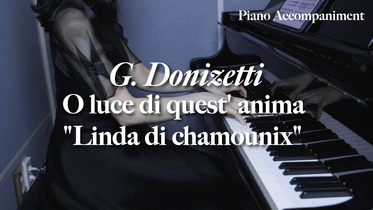 O luce di quest' anima 