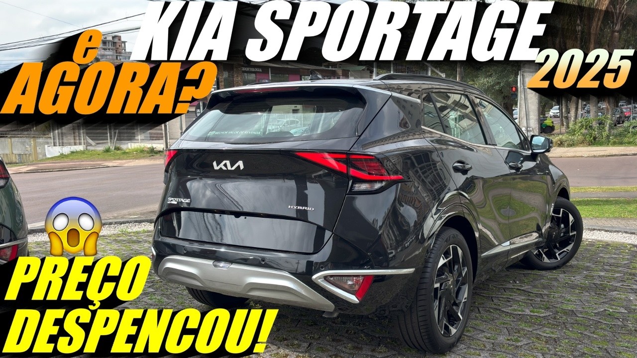 KIA SPORTAGE 2025 BAIXOU O PREÇO! Todos detalhes, Revisões! Hora de comprar o SPORTAGE HYBRID 2025?
