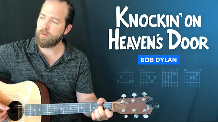 🎸 Enkel gitarrlektion för "Knockin' on Heaven's Door" med ackord (Bob Dylan)