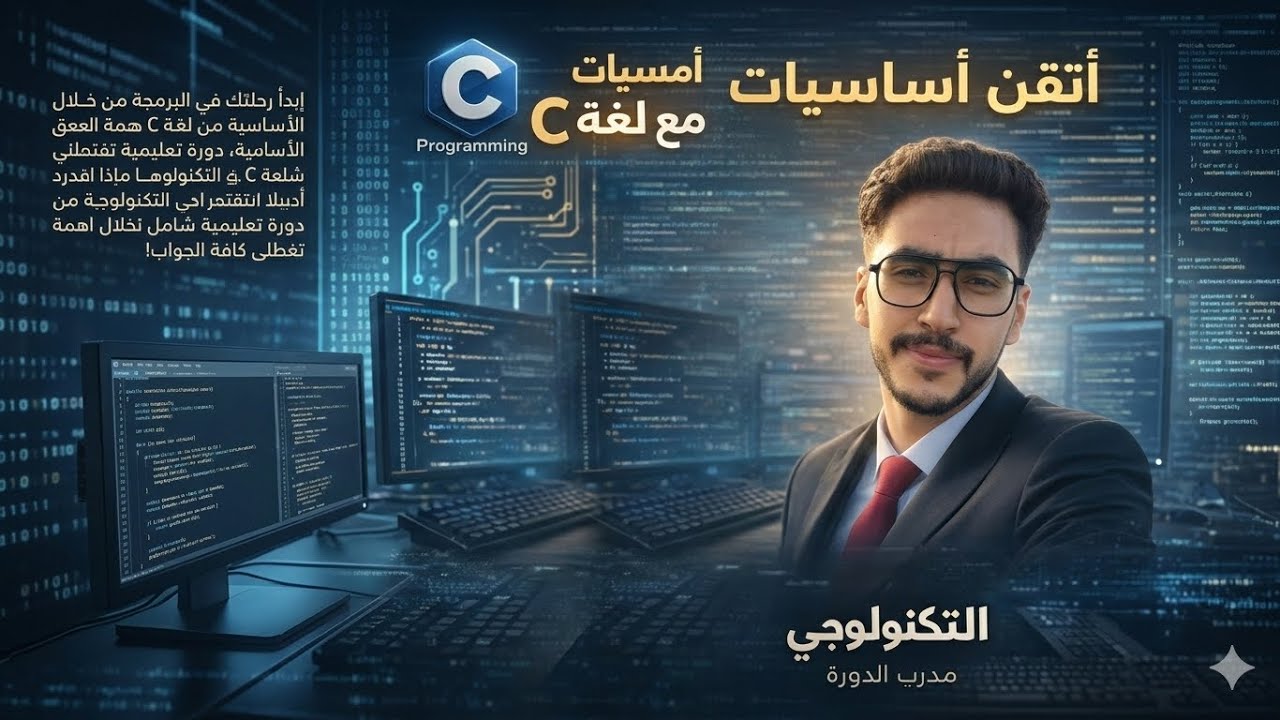 من باب العلم بالـ C 👨‍💻✨