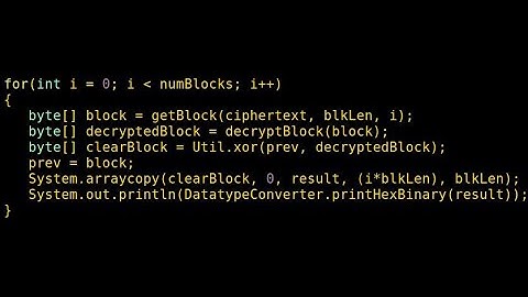 CBC: Padding Oracle Attack (Part-6)