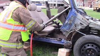 Vehicle extrication #5:  dash displacements