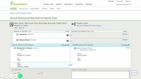 Attaching source to multiple people in FamilySearch and adding people from a source