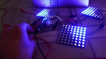 192 pixels (ws2812b) 60 fps streaming wirelessly via UDP to feather M0