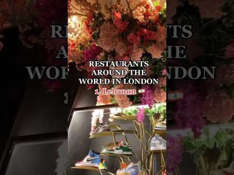 WORLD RESTAURANTS IN LONDON: EP1 - Lebanon, Halal Lebanese Restaurant IG: @topfoodieblog