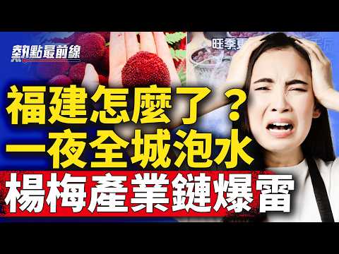 福建广东大水失控！百姓家当全泡烂了？杨梅事件炸锅！