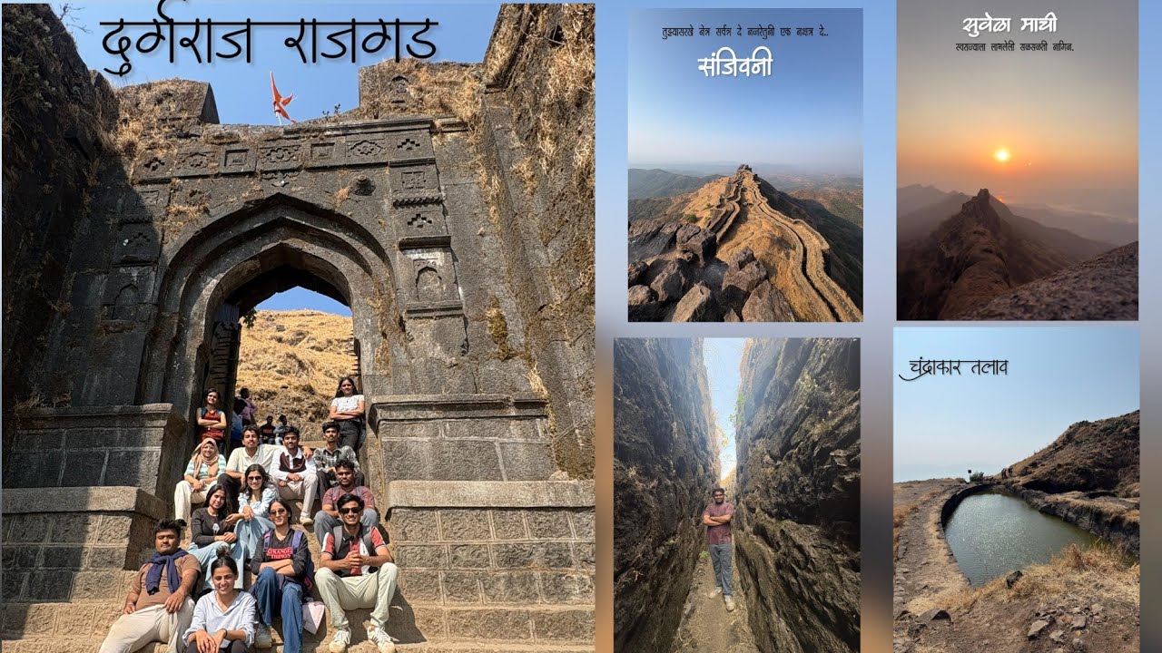 [Re-uploaded]Rajgad Fort:1st Capital of Maratha Emperor|Short vedio by Ajinkya Thakare 