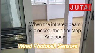 seamless integration automatic sliding door motion sensor with 5.5m cable length