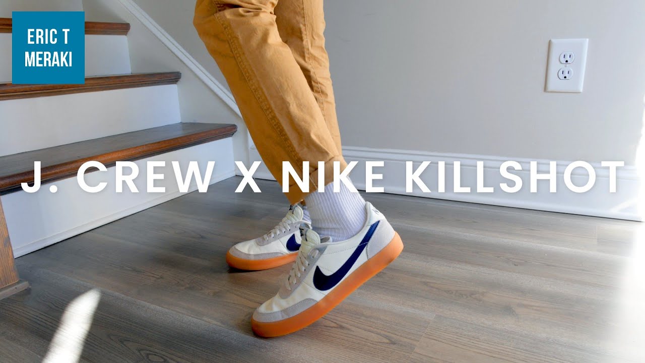 Ik heb het erkend Tonen Wiskundige J. Crew x Nike Killshot 2 Review | The Wardrobe Essential - YouTube