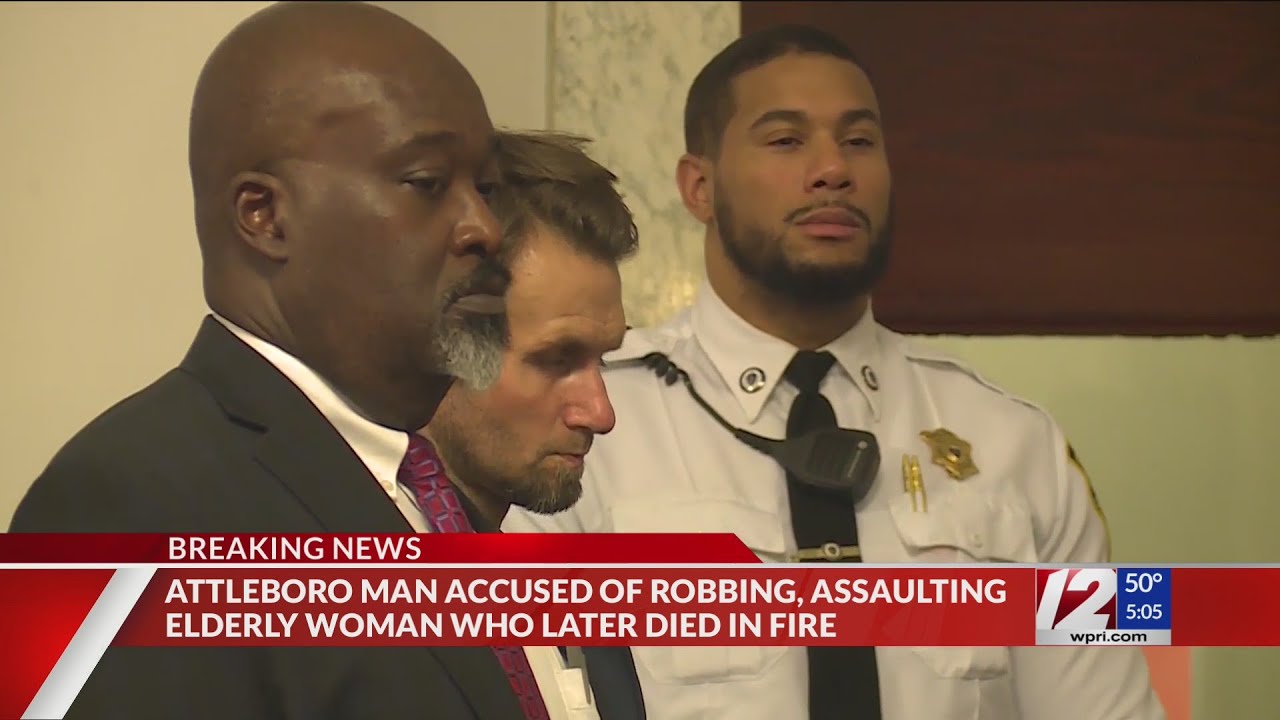 Attleboro man charged with assaulting woman who died in fire - YouTube