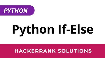 Python HackerRank Solutions: Python If-Else