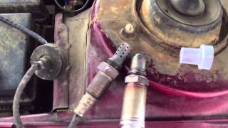 Replacing 02 sensor (downstream) 2003 Mitsubishi Galant