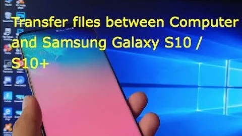 Como transferir arquivos do S10 para o PC?