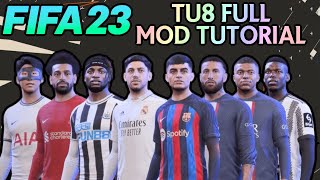 Easiest FIFA23 Modding Tutorial! - TU8 Steam / EA App! (Gameplay / Facepacks / Kits etc)