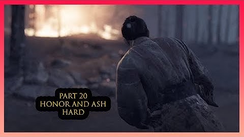 Ghost of Tsushima Part 20 Hard Difficulty PS4 Pro No Commentary - Honor and Ash