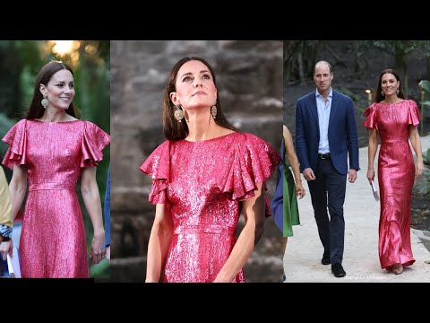 Vidéo: La duchesse Kate est apparue dans une tenue glamour