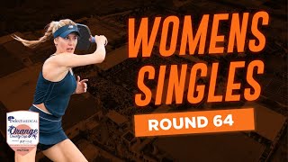 Genie Bouchard v Julia Ronney at the Select Medical Orange County Cup Presented by FitVine