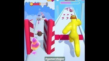 Jellyman Dash vs Blob Runner 3D #shorts