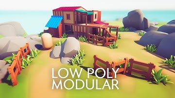 Modular Medieval Town in Blender & Unity 2019 HDRP | Game Ready Asset | 3d Environment Design (EP10)