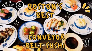 Boston's Best Conveyor Belt Sushi