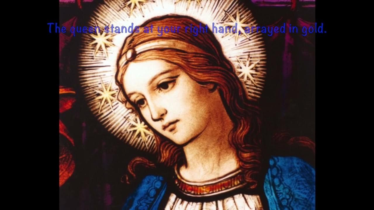 psalm-45-the-assumption-of-the-blessed-virgin-mary-youtube