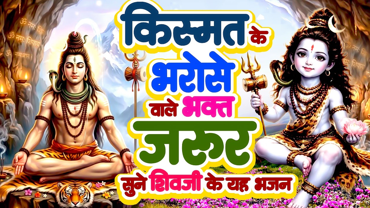 किस्मत के भरोसे वाले भक्त जरूर सुने शिव जी के यह भजन | Nonstop Shiv Bhajans 2026 | New Shiv Bhajans