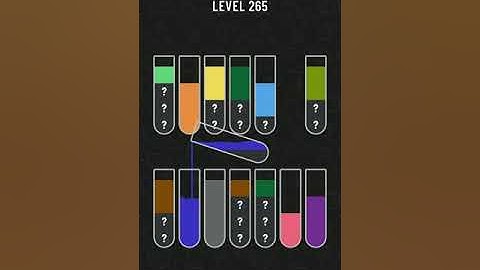 Water Sort Puzzle Level 265 | Level 265
