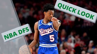 FANDUEL NBA DFS QUICK LOOK | NBA DAILY LINEUPS ADVICE TUESDAY 3/02 | DAILY FANTASY SPORTS
