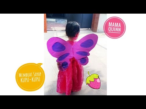 Video: Cara Membuat Kostum Kupu-kupu