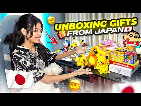 Unboxing gifts from Japan 🇯🇵 #lokeshgamer #lr7gaming #lr7riya