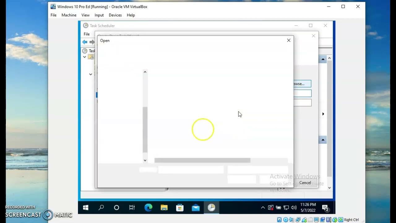 Windows Task Scheduler YouTube