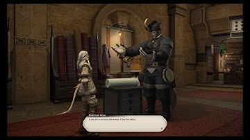 FINAL FANTASY XIV That Velveteen Dress Weaver level 25 quest Part 2