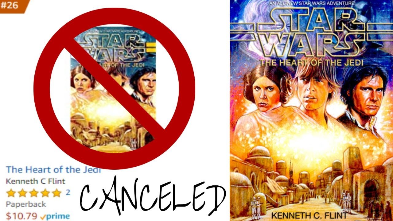 THE HEART OF THE JEDI Expanded Universe Book Removed From Amazon