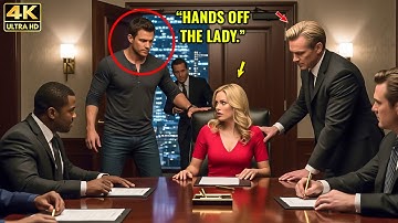 “Hands Off the Lady ”—Retired SEAL Single Dad Stops a Boardroom Ambush