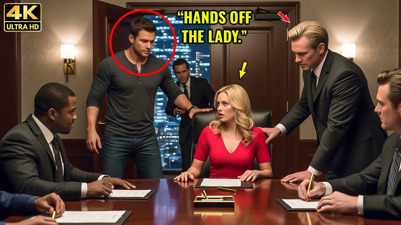 “Hands Off the Lady ”—Retired SEAL Single Dad Stops a Boardroom Ambush