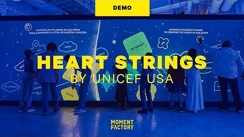 Heart Strings by UNICEF USA | A Branded Interactive Multimedia Experience
