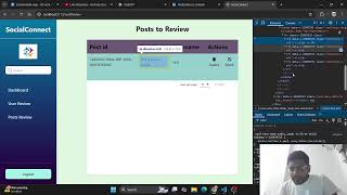 API Integration - Admin- Post Review Page