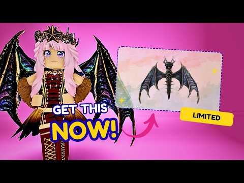 FREE Roblox UGC With ONLY 100 COPIES! Nytherak Wings Guide😱⚡