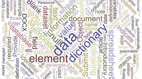 Data Dictionaries