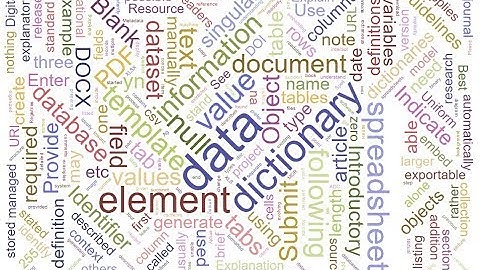 Data Dictionaries