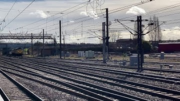 Colas Rail 37116+37219 At Doncaster From March Down R.S. To Derby R.T.C.(Network Rail)