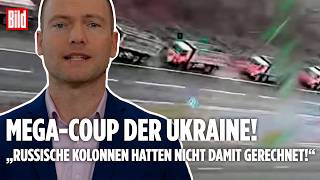 PUTINS KRIEG: Coup der Ukraine! „Russische Kolonnen hatten nicht damit gerechnet“ I BILD Lagezentrum