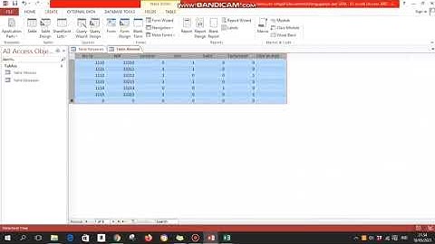 CARA MEMBUAT DATABASE PENGUPHAN DAN SDM | TUGAS BESAR 2 | SISTEM INFORMASI AKUNTANSI