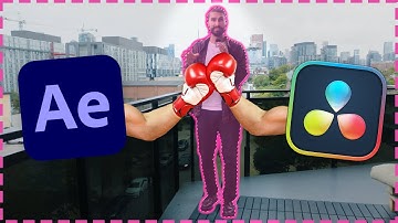 Rotoscoping: AE vs. DaVinci